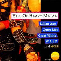Compilations Hits Of Heavy Metal Album Cover