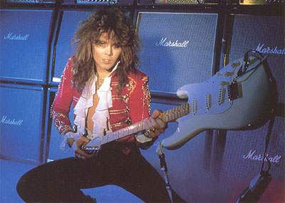 Yngwie Malmsteen discography reference list of music CDs. Heavy