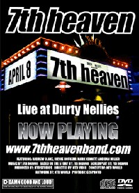 [7th Heaven Live at Durty Nellies Album Cover]