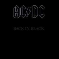 AC/DC Back In Black Album Cover