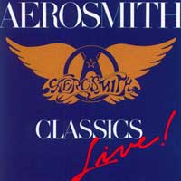 [Aerosmith Classics Live Album Cover]