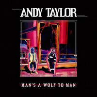 [Andy Taylor Man's A Wolf To Man Album Cover]