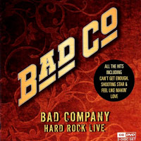 Bad Company Hard Rock Live Album Cover