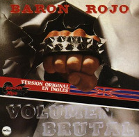 [Baron Rojo Volumen Brutal (English Version) Album Cover]