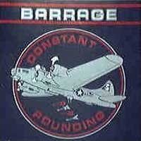 [Barrage Constant Pounding Album Cover]