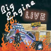 [Big Engine Live At Boot Hill Saloon Album Cover]