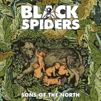 Black Spiders Sons Of The North Album Cover