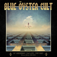 [Blue Oyster Cult 50th Anniversary - Live in NYC - First Night Album Cover]