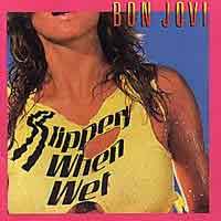 Bon Jovi Slippery When Wet Album Cover