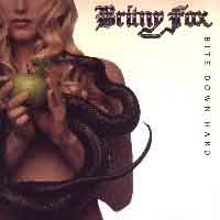 Britny Fox Bite Down Hard Album Cover