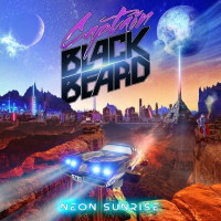 [Captain Black Beard Neon Sunrise Album Cover]