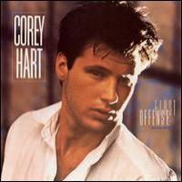 [Corey Hart First Offense Album Cover]
