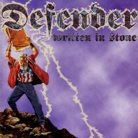 Defender Written in Stone Album Cover