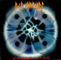 Def Leppard Adrenalize Singles Collectors Box Album Cover