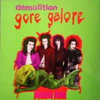 [Demolition Gore Galore Bulimia Babe EP Album Cover]