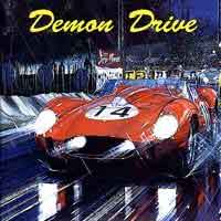 Demon Drive Burn Rubber Album Cover