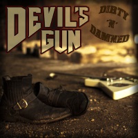 [Devil's Gun Dirty 'n' Damned Album Cover]