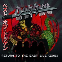[Dokken Return to The East Live 2016 Album Cover]