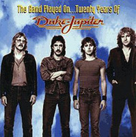 [Duke Jupiter The Band Played On...Twenty Years Of.... Album Cover]
