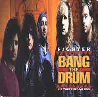 Fighter Bang the Drum Album Cover