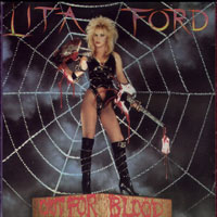 Lita Ford Out For Blood Album Cover