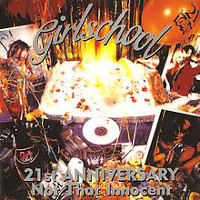Girlschool 21st Anniversary: Not That Innocent Album Cover