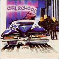 [Girlschool Hit and Run Album Cover]