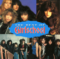 Girlschool The Best Of Album Cover