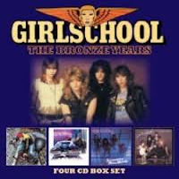 [Girlschool The Bronze Years (Box Set) Album Cover]
