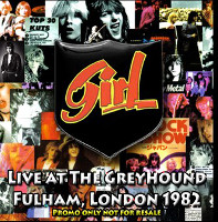 [Girl Live At The Greyhound Album Cover]
