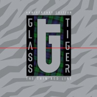 Glass Tiger The Thin Red Line Album Cover