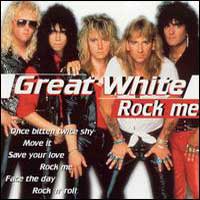Great White Rock Me Album Cover