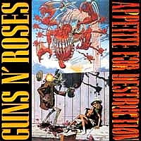 Guns N' Roses Appetite for Destruction Album Cover