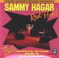 [Sammy Hagar Red Hot! Album Cover]