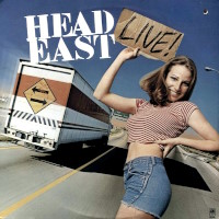 [Head East Head East Live! Album Cover]