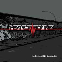 [Heartlyne No Retreat No Surrender Album Cover]