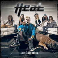 [H.E.A.T. Address the Nation Album Cover]