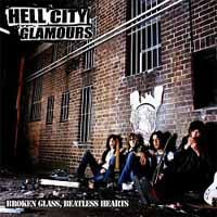 [Hell City Glamours Broken Glass, Beatless Hearts Album Cover]