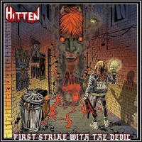 [Hitten First Strike With The Devil  Album Cover]