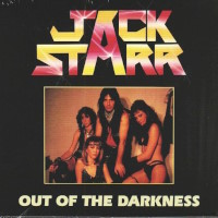Jack Starr featuring Rhett Forrester Out of the Darkness Album Cover