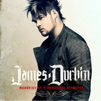 [James Durbin Memories of a Beautiful Disaster Album Cover]