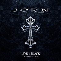 [Jorn Lande Live in Black Album Cover]