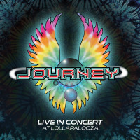 [Journey Live in Concert at Lollapalooza Album Cover]