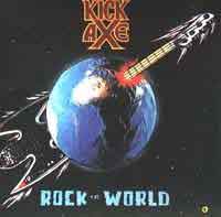 [Kick Axe Rock the World Album Cover]