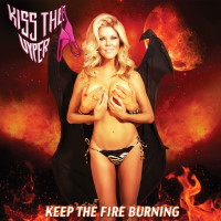 [Kiss The Vyper Keep The Fire Burning Album Cover]