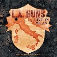 [L.A. Guns Live in Milan Album Cover]