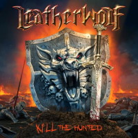 [Leatherwolf Kill the Hunted Album Cover]