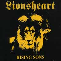 [Lionsheart Rising Sons Live Album Cover]