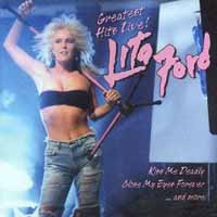 [Lita Ford Greatest Hits Live Album Cover]