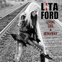 Lita Ford Living Like A Runaway Album Cover